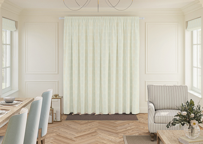 Gentle Palm, Lemon - Made to Measure Curtains - Image 7